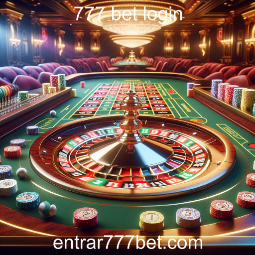 A Emoção da Roleta no 777 Bet Login